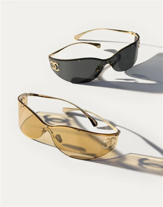 "CC" Shield Glasses