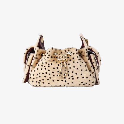 "CC" 26 Leopard Mini Handbag