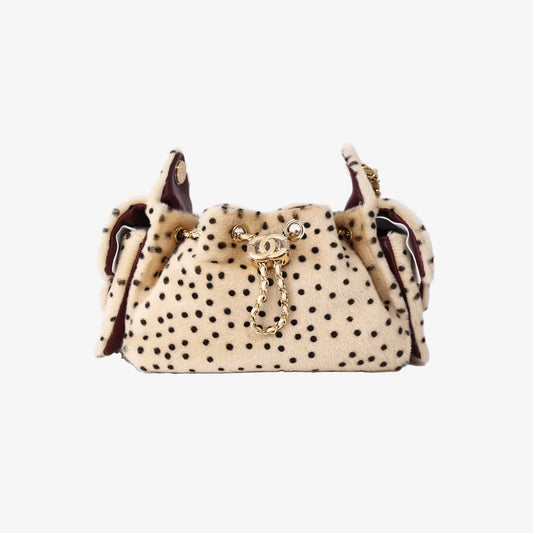 "CC" 26 Leopard Mini Handbag