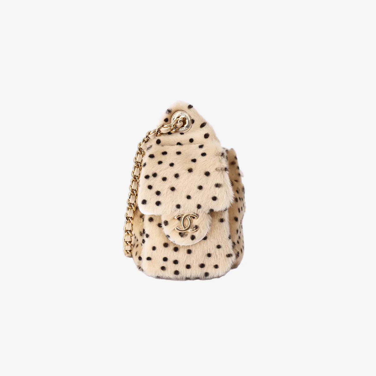 "CC" 26 Leopard Mini Handbag