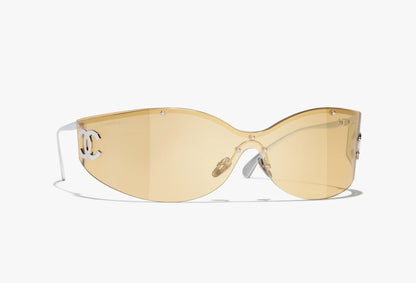 "CC" Shield Glasses