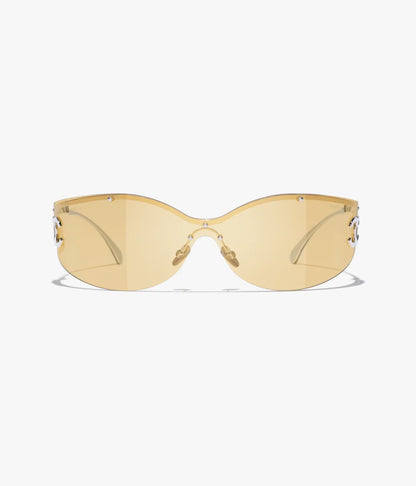 "CC" Shield Glasses