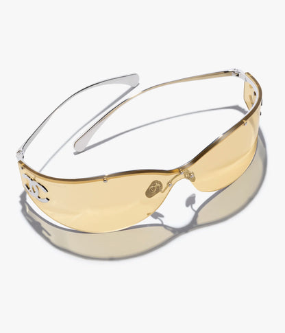 "CC" Shield Glasses