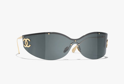"CC" Shield Glasses