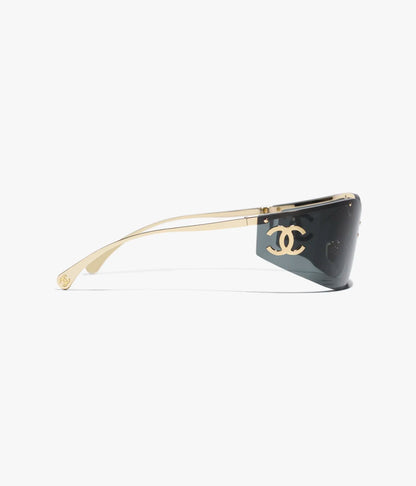 "CC" Shield Glasses