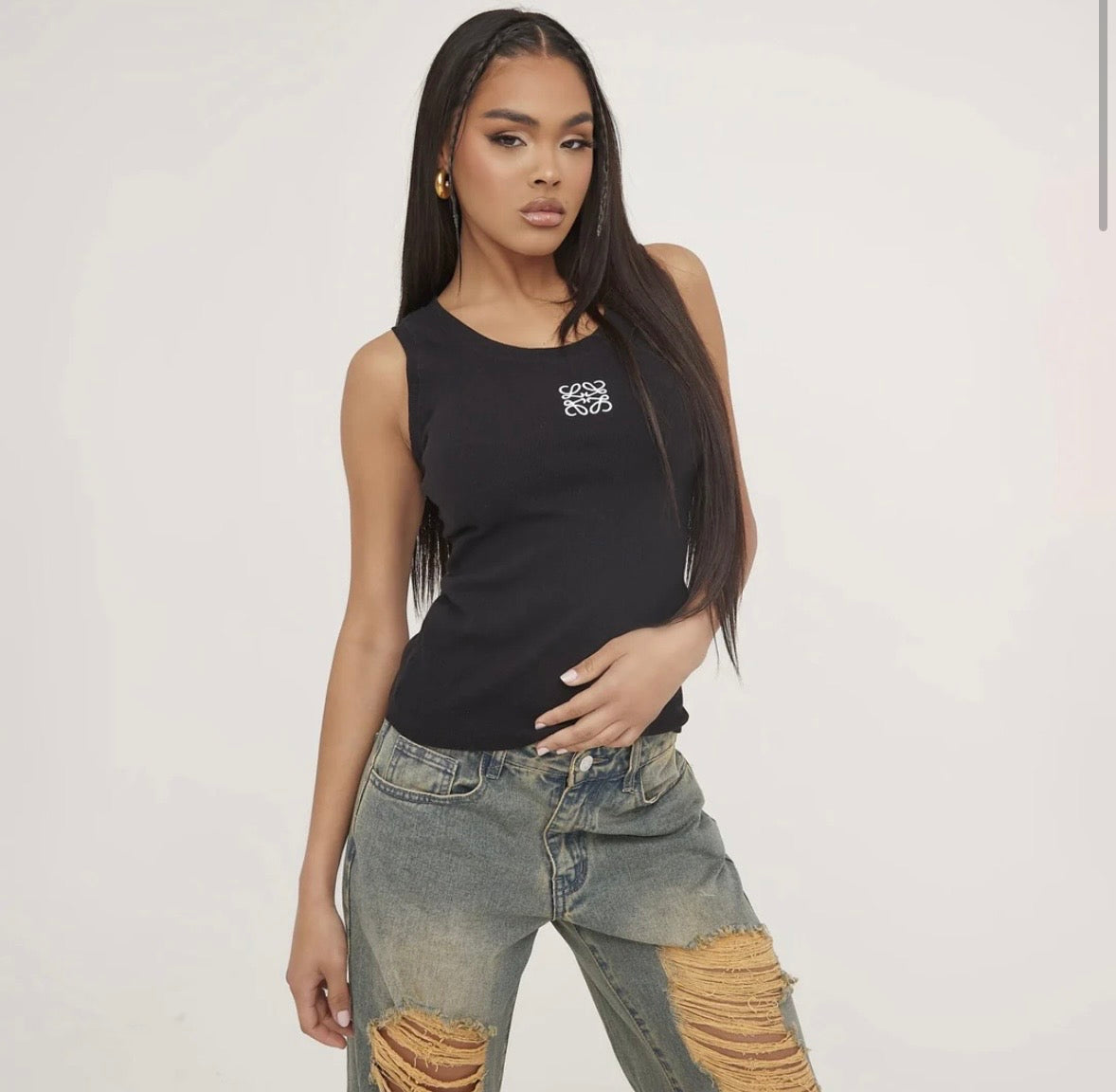 Anagram Tank Top Cotton