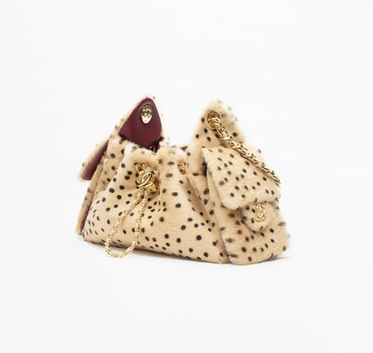 "CC" 26 Leopard Mini Handbag